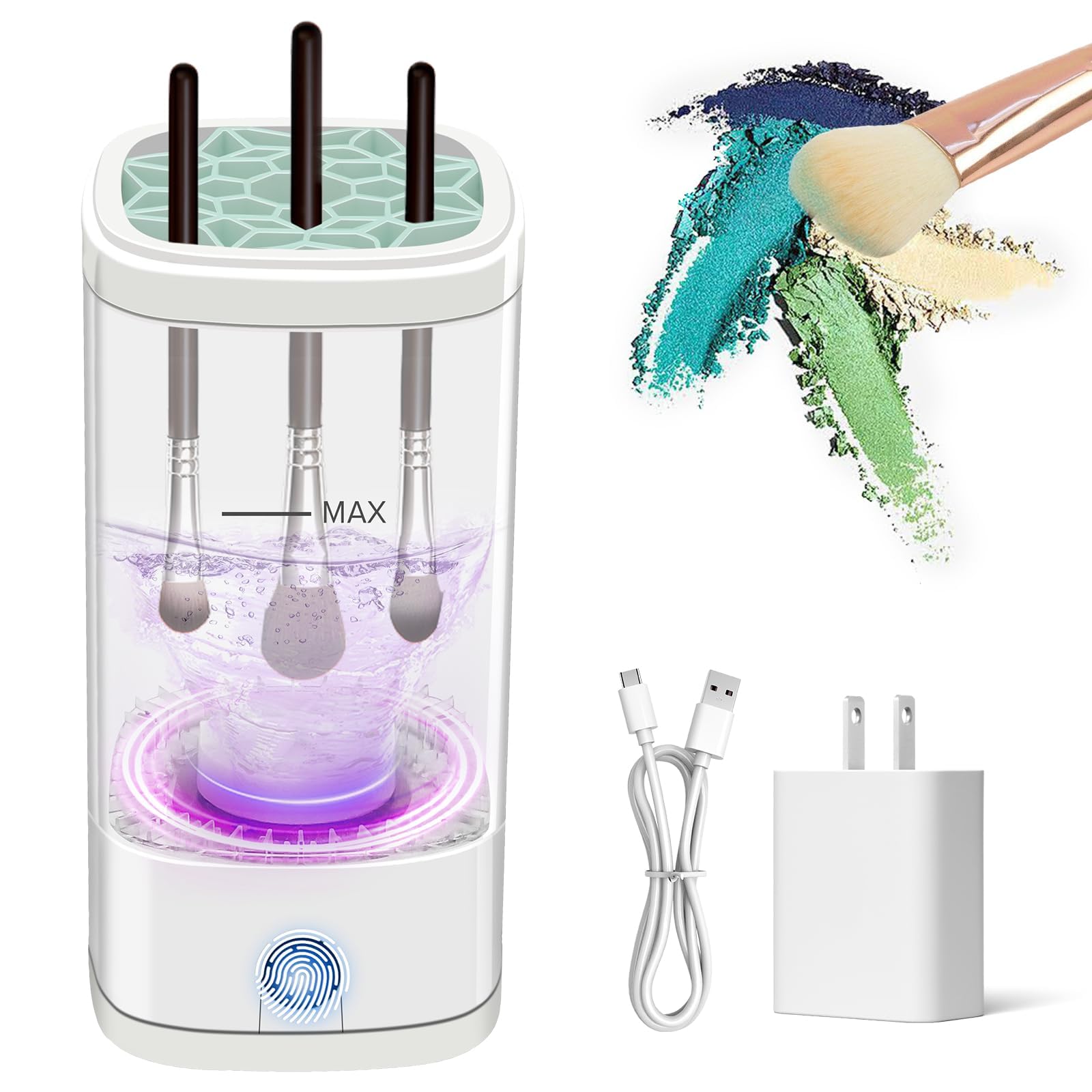 5% Off Electric Makeup Brush Cleaner - Automatic Cleaning
