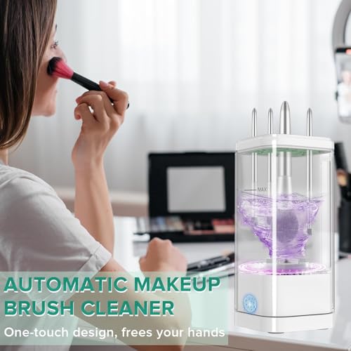 5% Off Electric Makeup Brush Cleaner - Automatic Cleaning - Image 3