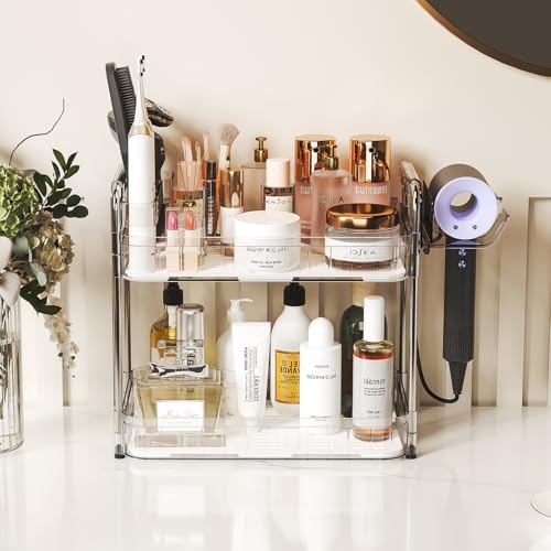 50% Off Bathroom Organizer Tray with Hairdryer Holder - Image 3