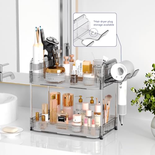 50% Off Bathroom Organizer Tray with Hairdryer Holder - Image 4