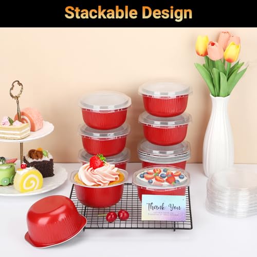 Disposable Baking Cups with Lids - 15 Pack at $9.99 - Image 5