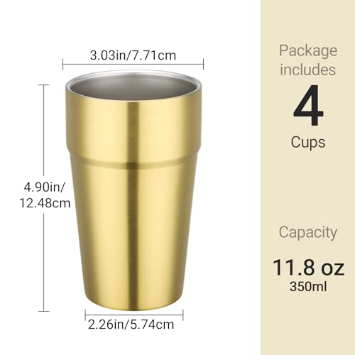 25% Off Beasea Stainless Steel Cups 4-Pack - Save $10 - Image 3
