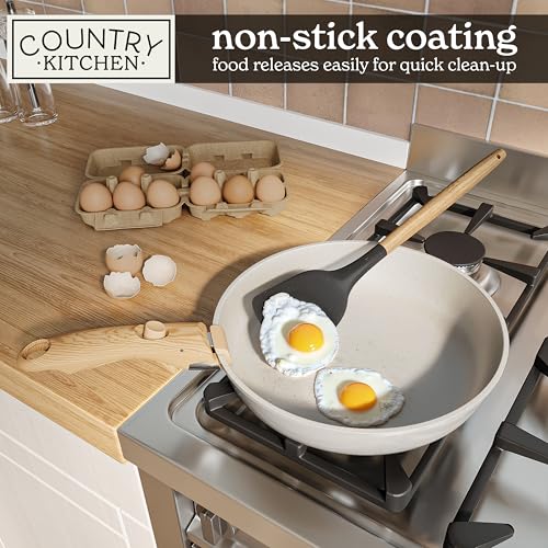 35% Off Country Kitchen Detachable Handle Cookware Set - Image 5
