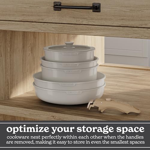 35% Off Country Kitchen Detachable Handle Cookware Set - Image 6