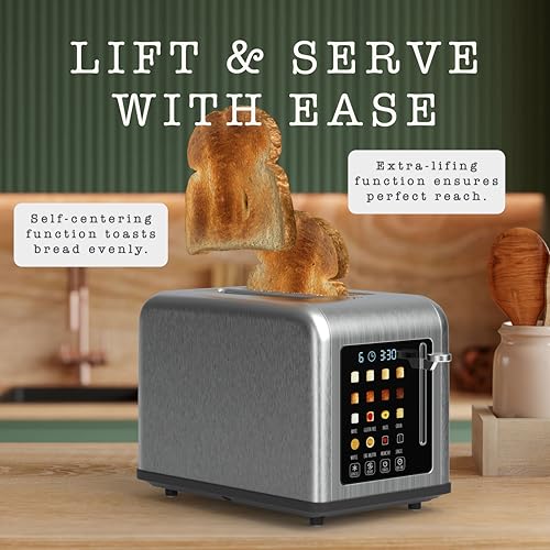 10% Off Rae Dunn Smart 2-Slice Toaster – 825W Digital - Image 7