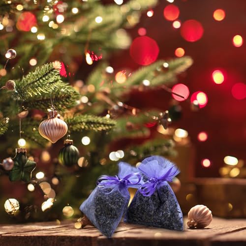 50-Pack Organza Bags for Gifts - Moon & Star Design - Image 7