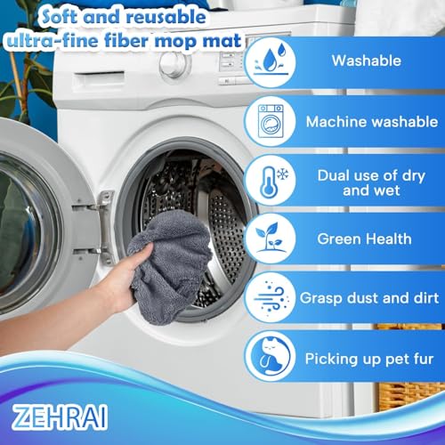 50% Off Reusable Microfiber Mop Pads – 6 Pack - Image 6