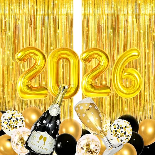 29% Off 106 Pcs Black Gold Grad Balloons Arch Kit - Image 3