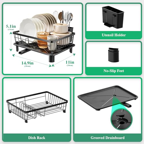 Save 57% Off MOUKABAL Dish Drying Rack with Code - Image 3