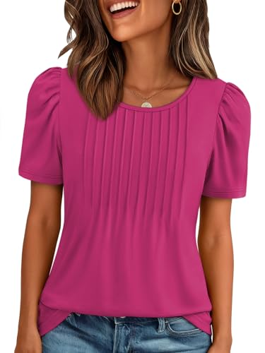 Up to 60% Off ATHMILE Women's Pleated Blouses - Image 2