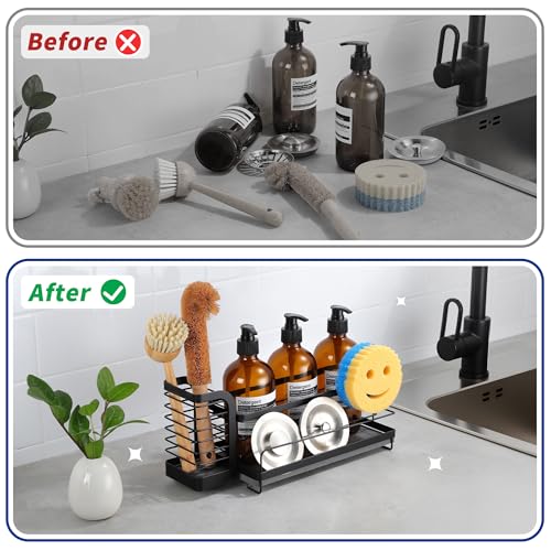 Save $1 with Code B2A6LAJH on Daoun Kitchen Sink Organizer - Image 6