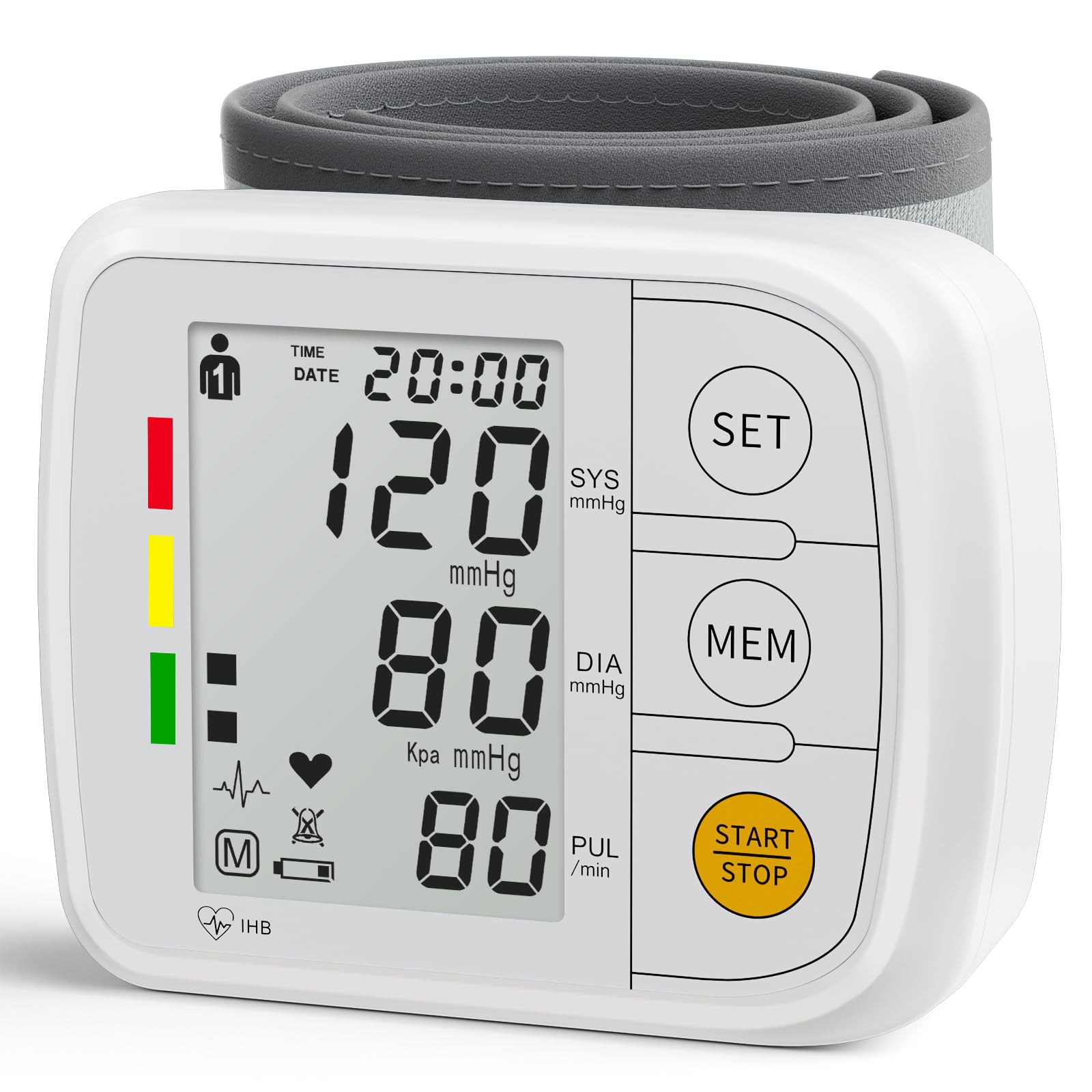 GUAEVER Wrist Blood Pressure Monitor - 50% Off at $9.99