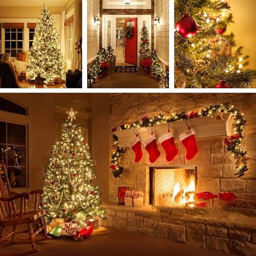 33ft Christmas Lights with Code 6QPQOXUQ - 100 LED Warm White - Image 3