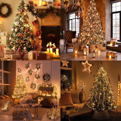 33ft Christmas Lights with Code 6QPQOXUQ - 100 LED Warm White - Image 5