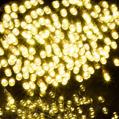 33ft Christmas Lights with Code 6QPQOXUQ - 100 LED Warm White - Image 6