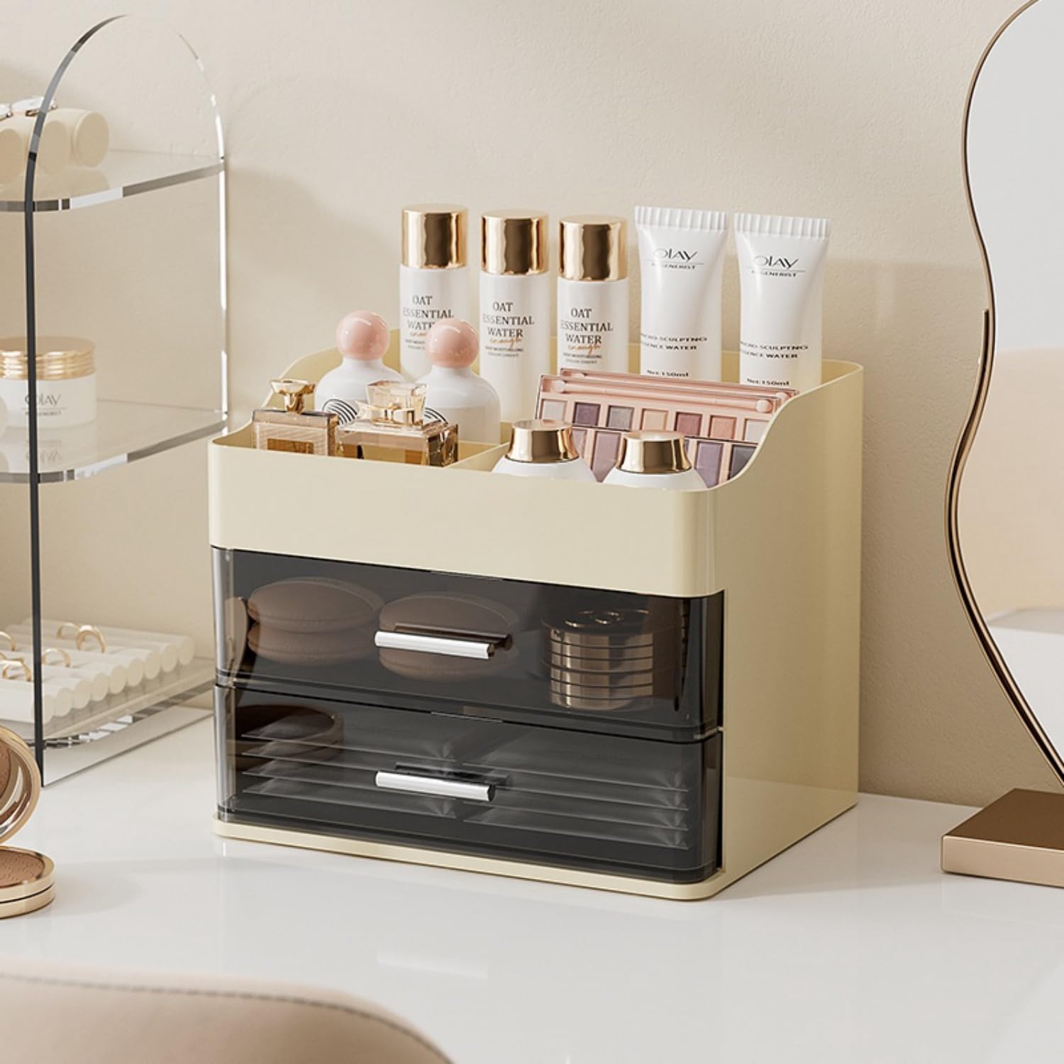 50% Off Acrylic Makeup Organizer with Drawers