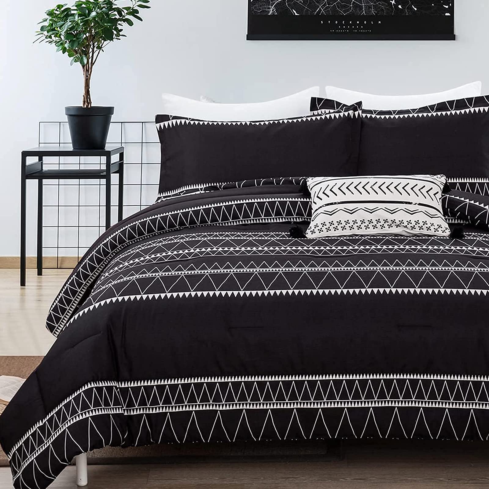 Save 20% with Code GPR4CZ3N on WONGS BEDDING King Comforter Set