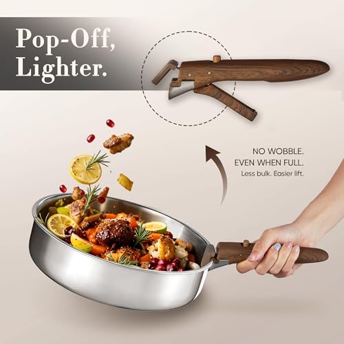 Save 55% on CAROTE 13pc Stainless Steel Cookware Set - Image 6