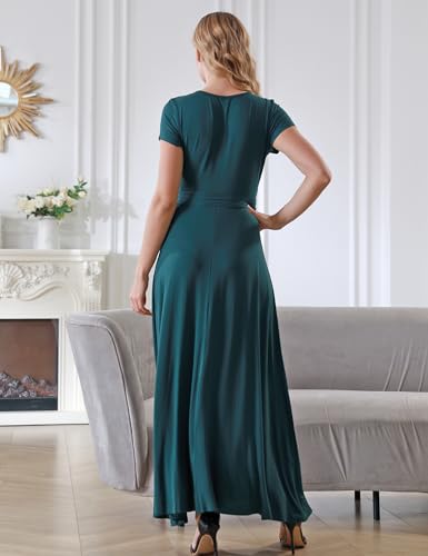 33% Off Aphratti Women's Faux Wrap Maxi Dress - Image 5