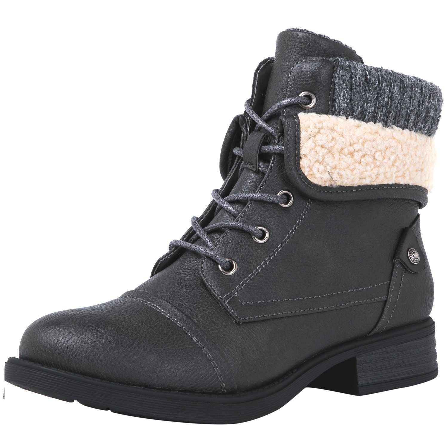 14% Off GLOBALWIN Women's Combat Ankle Boots – Low Heel