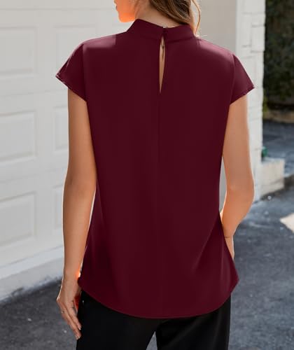 10% Off Funlingo Womens Mock Neck Blouse - Image 3