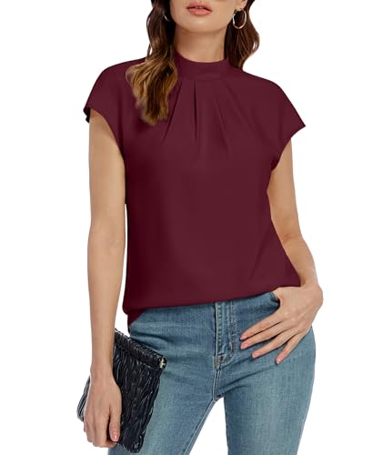 10% Off Funlingo Womens Mock Neck Blouse - Image 7