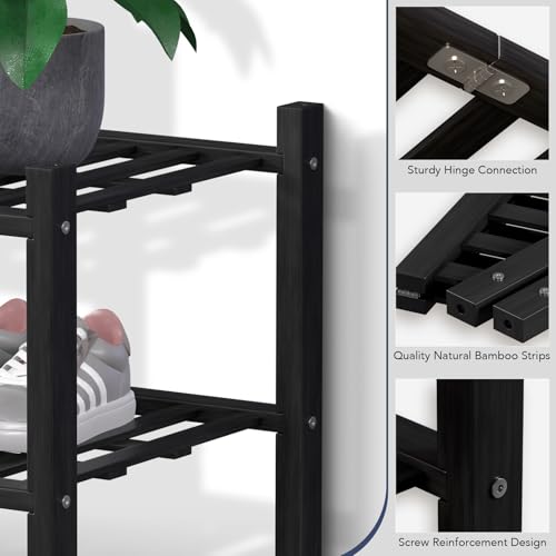 50% off Haddockway Bamboo Shoe Rack with Code MG23ZNU7 - Image 5