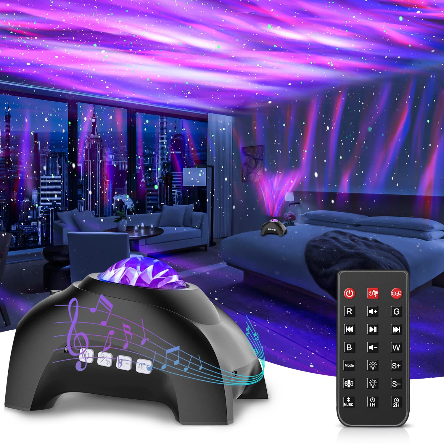17% Off CIMELR Star Projector with Aurora Lights