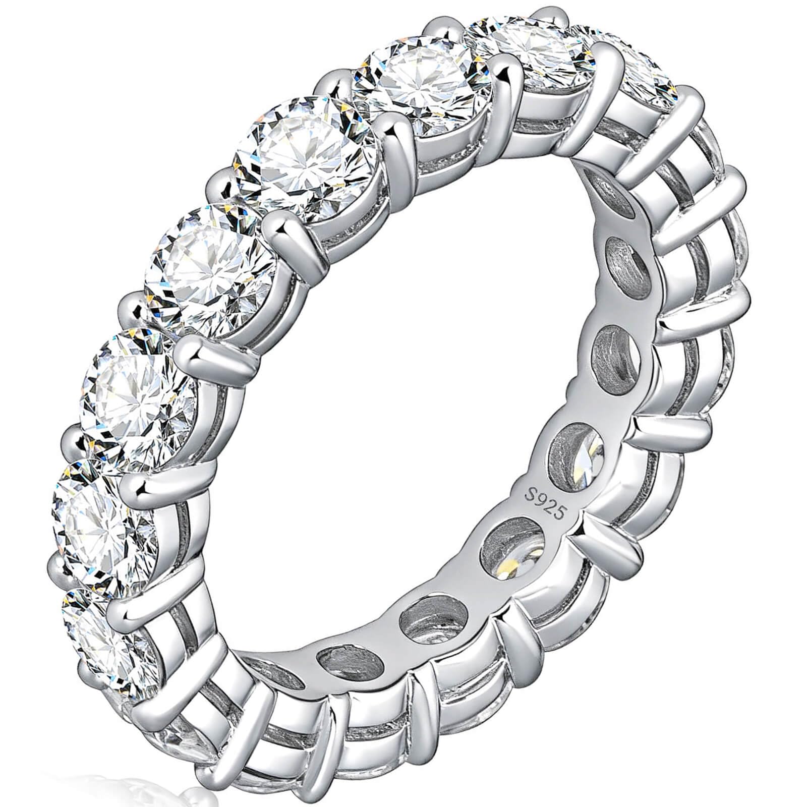 65% Off WES Moissanite Eternity Ring - Use Code 3MMWDB40