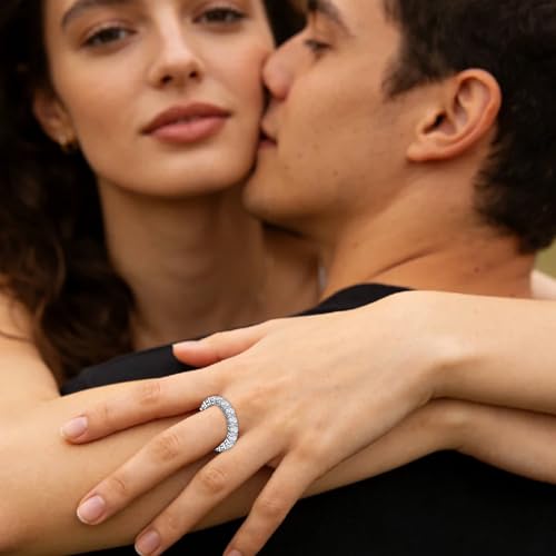 65% Off WES Moissanite Eternity Ring - Use Code 3MMWDB40 - Image 5