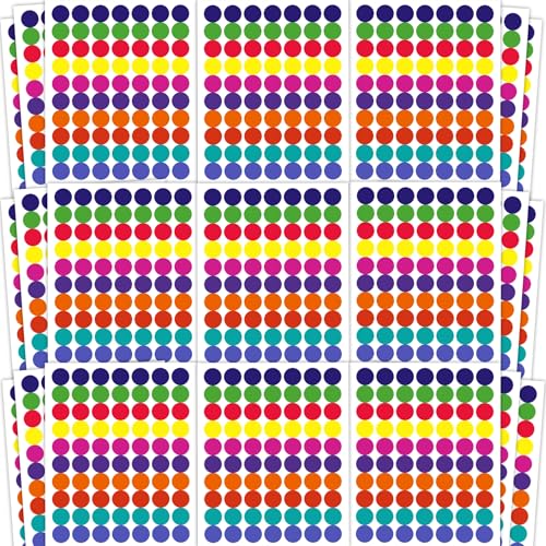 25% Off 1400 PCS Colored Dot Stickers Bundle - Image 2