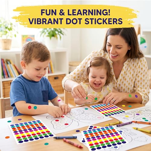 25% Off 1400 PCS Colored Dot Stickers Bundle - Image 6