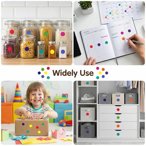 25% Off 1400 PCS Colored Dot Stickers Bundle - Image 7