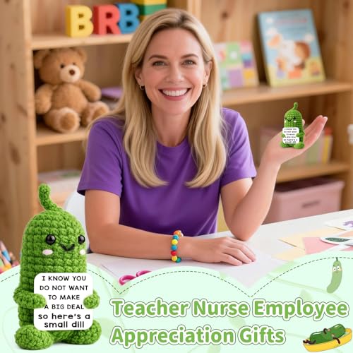 10% Off Jettryran Positive Pickle Gifts - Fun Crochet for All - Image 4
