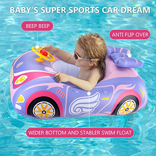63% Off Car-Shaped Baby Pool Float – Safe & Fun - Image 5