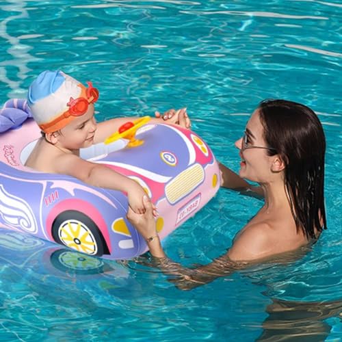 63% Off Car-Shaped Baby Pool Float – Safe & Fun - Image 7