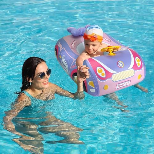63% Off Car-Shaped Baby Pool Float – Safe & Fun - Image 8