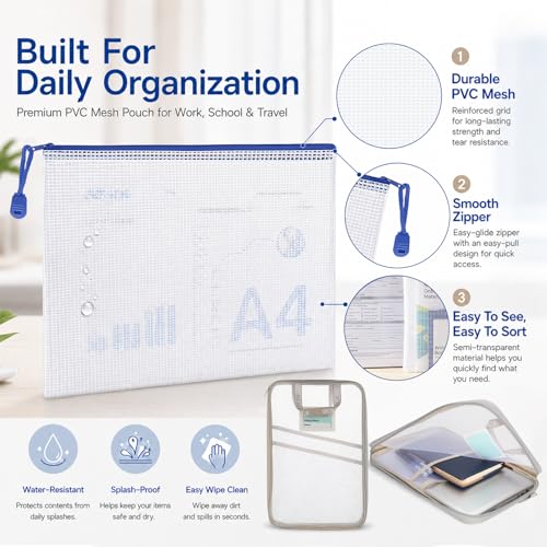 50% Off ROYPACK 8-Piece Mesh Zipper Pouch Set - Code II4HS27Z - Image 4