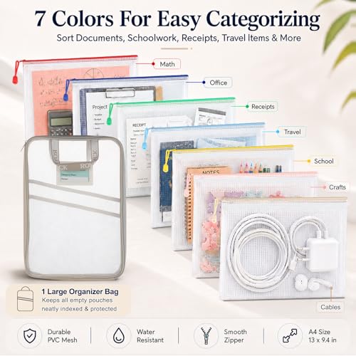 50% Off ROYPACK 8-Piece Mesh Zipper Pouch Set - Code II4HS27Z - Image 6