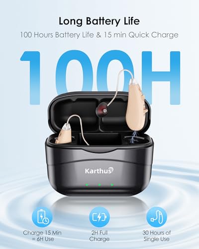 52% Off Karthus Rechargeable Hearing Aids for Seniors - Image 7
