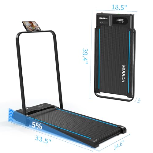 50% Off MODIDA 3-in-1 Portable Treadmill, Use Code UXY6ZIHZ - Image 3