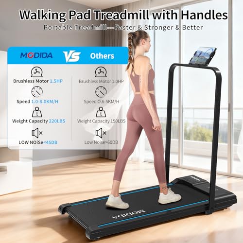 50% Off MODIDA 3-in-1 Portable Treadmill, Use Code UXY6ZIHZ - Image 4