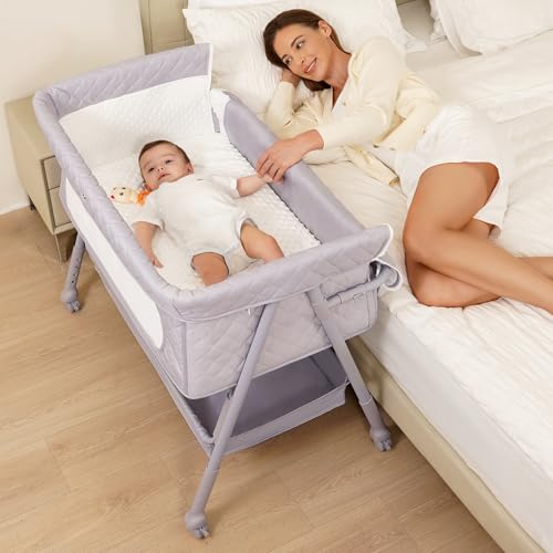50% Off Kiniew Adjustable Bedside Bassinet for Infants - Image 2