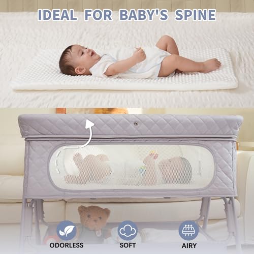 50% Off Kiniew Adjustable Bedside Bassinet for Infants - Image 7
