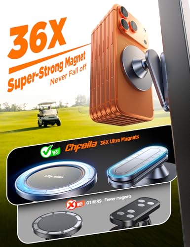 38% Off Chfeila Magnetic Golf Cart Phone Holder for MagSafe iPhone - Image 3
