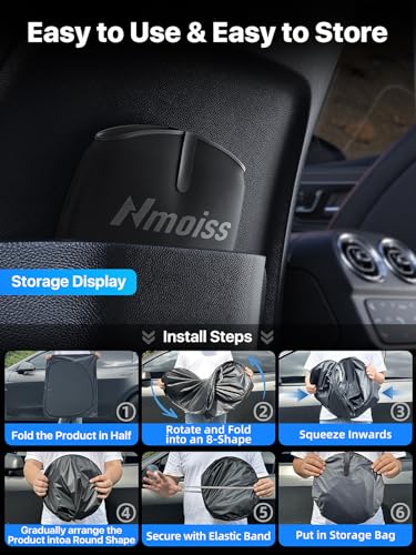 50% OFF Nmoiss Car Sun Shade with Code QTYIGEZO - Image 7