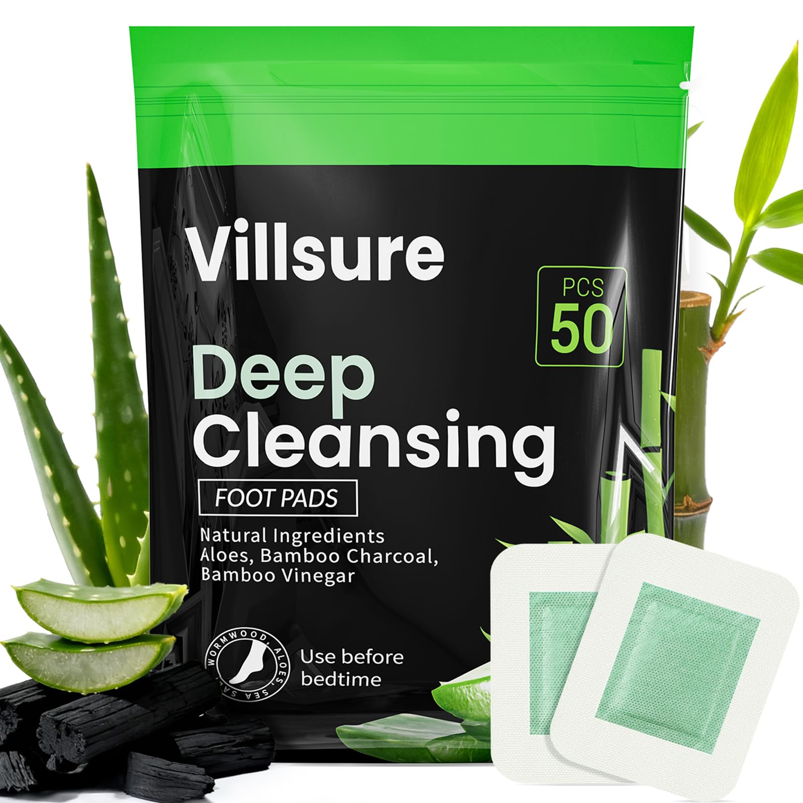 Save 40% on Villsure Herbal Foot Pads with Code ZVQ3URF8