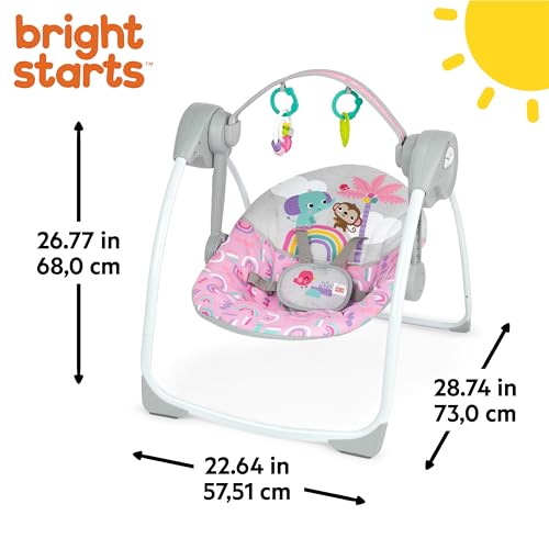 33% Off Bright Starts Baby Swing with Music & Toys - Image 7
