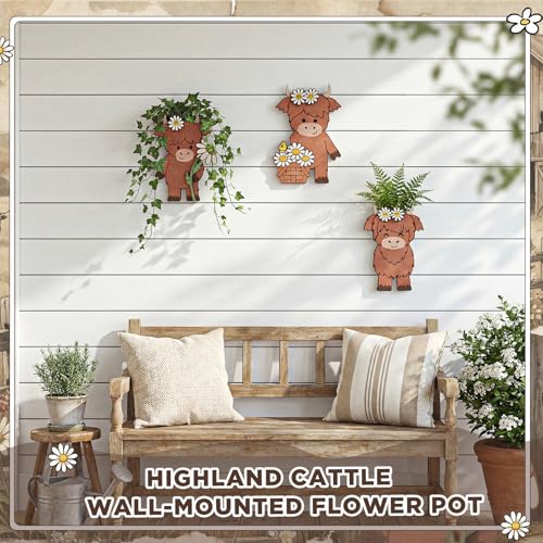 66% Off Highland Cow Wall Decor Set - Only $11.19! - Image 5
