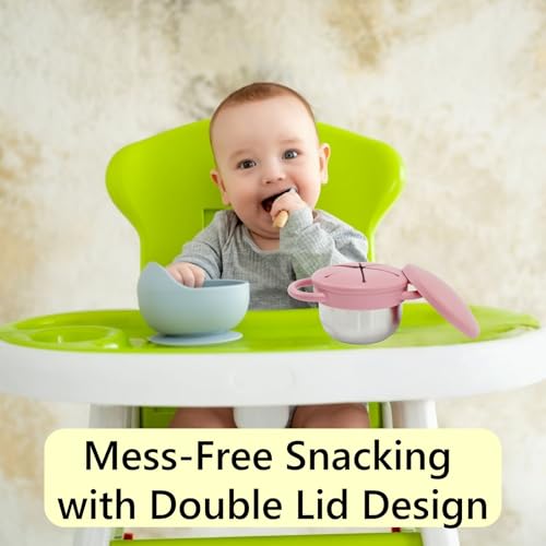 50% Off 3 Pack Spill Proof Snack Cups For Toddlers - Image 5